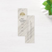 Natuurlijke Spa Prijs Label Mini Visitekaartjes (Bureau)