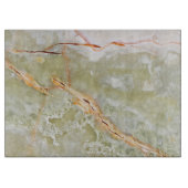 Natuurlijke steenbuis van glas snijplank (Voorkant)