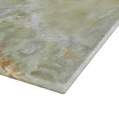 Natuurlijke steenbuis van glas snijplank (Hoek)