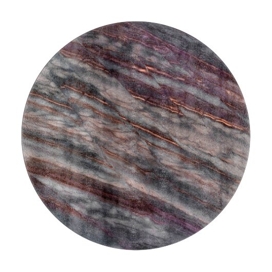 Natuurlijke steenbuis van glas snijplank (Voorkant)