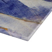 Natuurlijke steenbuis van glas snijplank (Hoek)