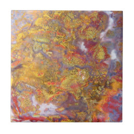 Natuurlijke Stenen Afbeelding. Authentieke Kleuren Tegeltje