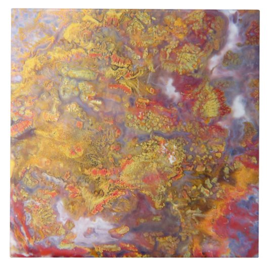 Natuurlijke Stenen Afbeelding. Authentieke Kleuren Tegeltje (Voorkant)