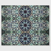 Natuurlijke Stenen | Mandala Cadeaupapier (Vlak)