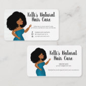 Natuurlijke stijl visitekaartje (Voorkant / Achterkant)