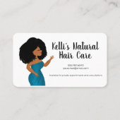 Natuurlijke stijl visitekaartje (Achterkant)