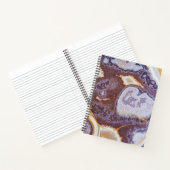 Natuurlijke Stone Pattern Spiral Notitieboek (Binnen)