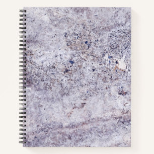 Natuurlijke Stone Pattern Spiral Notitieboek