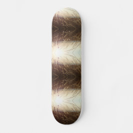 Natuurlijke strepen skateboard