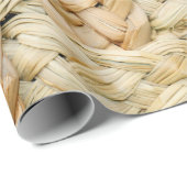 natuurlijke strotextuur  cadeaupapier (Rol Hoek)