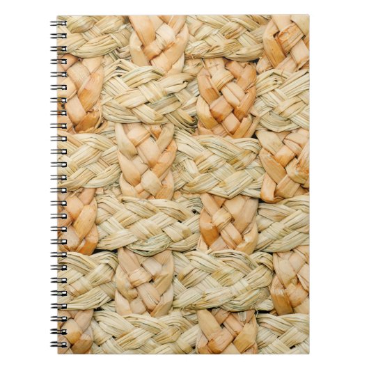 natuurlijke strotextuur  notitieboek (Voorkant)