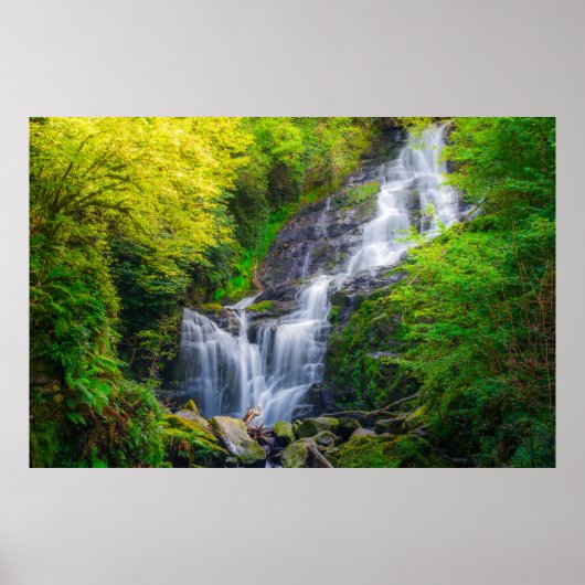Natuurlijke Symfonie: De Watervallen van Killarney Poster (Voorkant)