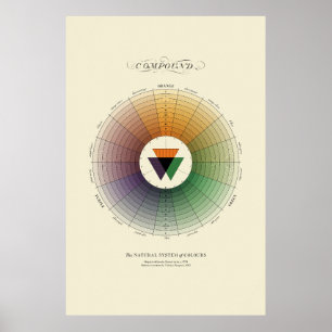 Natuurlijke Systeem van Kleuren - Compound - Licht Poster