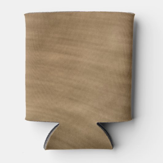 Natuurlijke Tan Sandstone Kijk achtergrond Blikjeskoeler (Voorkant)