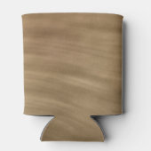 Natuurlijke Tan Sandstone Kijk achtergrond Blikjeskoeler (Achterkant)