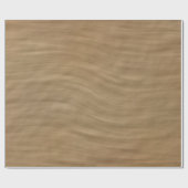 Natuurlijke Tan Sandstone Kijk achtergrond Cadeaupapier (Vlak)