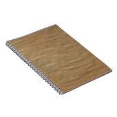 Natuurlijke Tan Sandstone Kijk achtergrond Notitieboek (Rechterzijde)