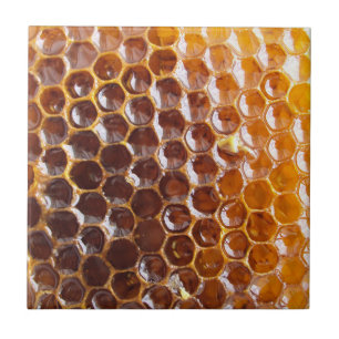 Natuurlijke texturen - Honeycomb Tegeltje