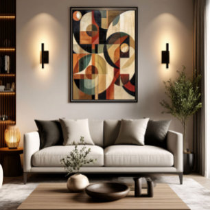 Natuurlijke textuur canvas afdruk