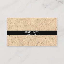 Natuurlijke textuur stijlvolle moderne trendy aanp visitekaartje