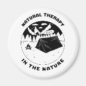 Natuurlijke therapie in de natuur magneet (Voorkant)