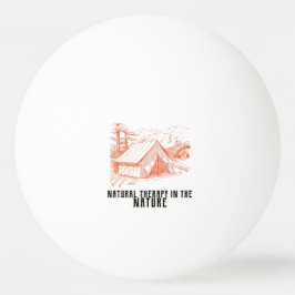 Natuurlijke therapie in de Natuur Pingpongbal