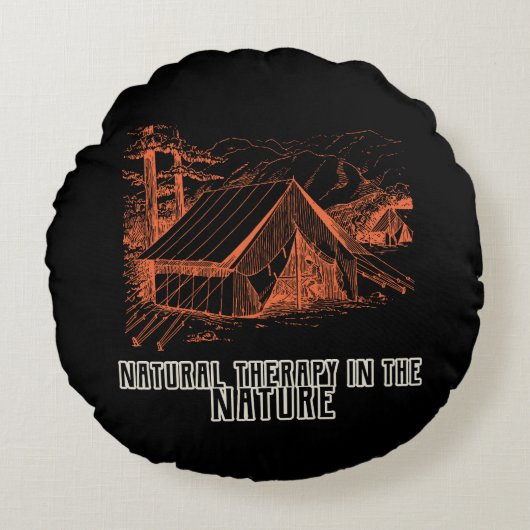 Natuurlijke therapie in de Natuur Rond Kussen (Voorkant)