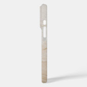 Natuurlijke travertijn textuur - aards stenen patr Case-Mate iPhone case (Achterkant / Links)
