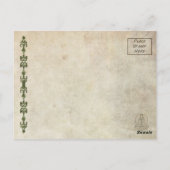 Natuurlijke Triquetra Briefkaart (Achterkant)