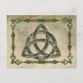 Natuurlijke Triquetra Briefkaart