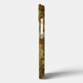 Natuurlijke turkoois ader in ruwe bruine steen Case-Mate iPhone case (Achterkant / Links)