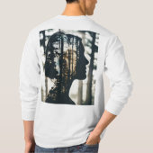 Natuurlijke Uil T-shirt (Achterkant)