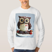 Natuurlijke Uil T-shirt (Voorkant)