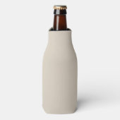 Natuurlijke vaste Linnkleur Flesjeskoeler (Fles Voorkant)