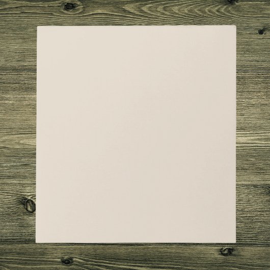 Natuurlijke vaste Linnkleur Notitieblok