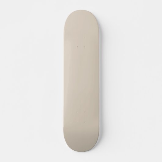 Natuurlijke vaste Linnkleur Persoonlijk Skateboard (Voorkant)