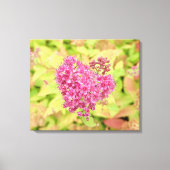 Natuurlijke ventilatorhartslag - doorboord met een canvas afdruk (Voorkant)