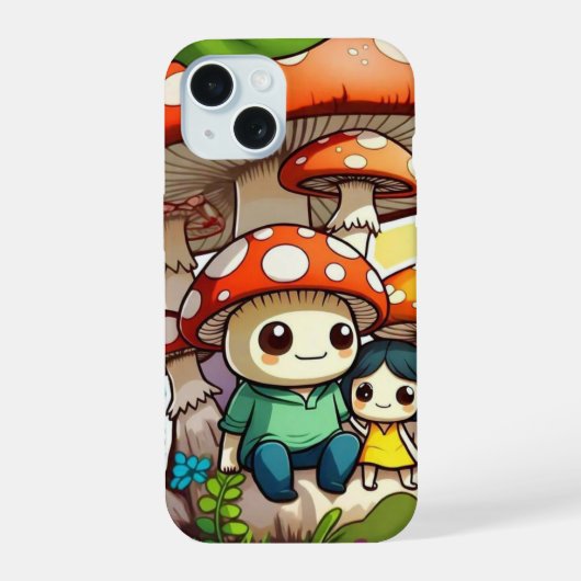 "Natuurlijke Verborgen Schat" iPhone 15 Case (Achterkant)
