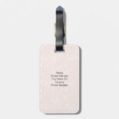 Natuurlijke Vibe ( achteraan) Bagagelabel (Achterkant verticaal)