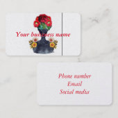 Natuurlijke visitekaartjes (Voorkant / Achterkant)