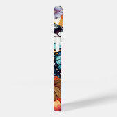 Natuurlijke vlinder bloemenbloesem haven Waterverf Case-Mate iPhone Case (Achterkant / Rechts)