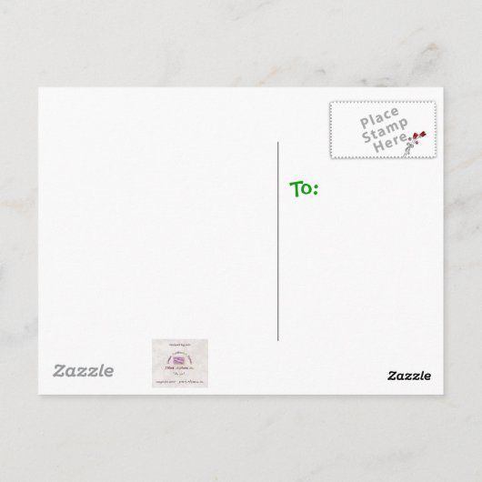 Natuurlijke vochtigheid briefkaart (Achterkant)