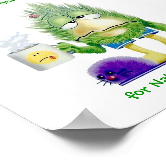 Natuurlijke vochtigheid poster (Hoek)