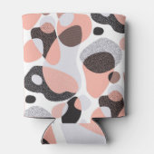 Natuurlijke vormen: Geometrische naadloze textuur. Blikjeskoeler (Achterkant)