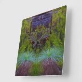 Natuurlijke wandklok (Hoek)