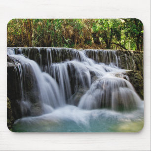 Natuurlijke waterval muismat