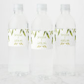 Natuurlijke, Waterverf Waterfles Etiket (Flessen)