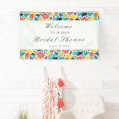 Natuurlijke Waterverf Zonnebloemen Vrijgezellenfee Spandoek (Insitu)