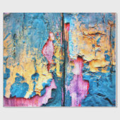 Natuurlijke Weathergevolgen Oude Boards 3D textuur Cadeaupapier (Vlak)