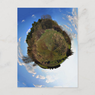 Natuurlijke wereld in het briefkaart van de natuur